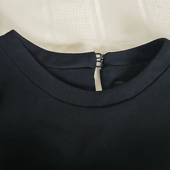 Zara Ladies Side Cut Out Maxi Dress XS Black - Picture 15 of 16